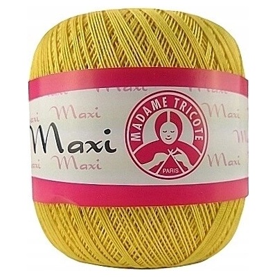Háčkovacia Priadza Madame Tricote Paris Maxi žltá 6347 100g
