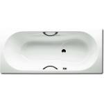 KALDEWEI Ambiente - Правоъгълна вана Vaio Set Star 957, 160x70 см, с отвори за дръжки, Perl-Effekt, бяла 233723003001 (233723003001)
