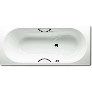 KALDEWEI Ambiente - Правоъгълна вана Vaio Set Star 957, 160x70 см, с отвори за дръжки, Perl-Effekt, бяла 233723003001 (233723003001)