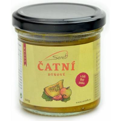 Seneb Čatní dýňové s chilli Bhut Jolokia 140 g
