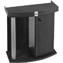 Diversa stolík Comfort 80x35x67 cm oblúk, čierny