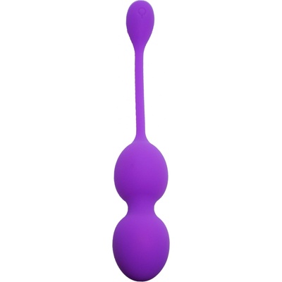 Boss Series Vibrating Kegel Balls 80G Purple - Vibrační venušiny kuličky fialové