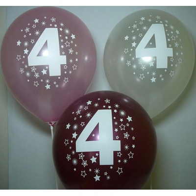 Globos Balónky Číslo 4