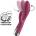Satisfyer Рабит вибратор с въртене Satisfyer Spinning Rabit червен