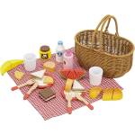 Viga Toys Дървен игрален комплект Viga - Кошница за пикник (44676) - baby
