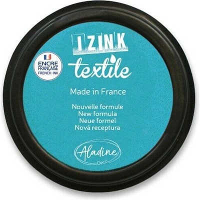 Aladine Izink Textile razítkovací polštářek tyrkysová 19015