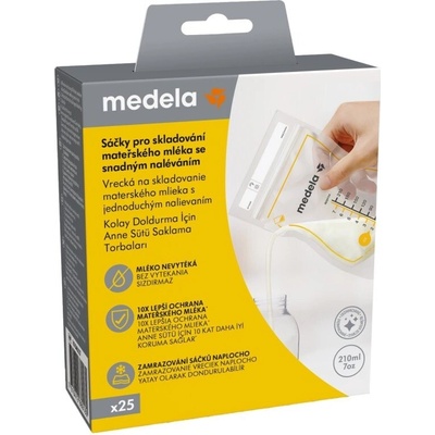 MEDELA Sáčky na skladování mateřského mléka Easy Pour - 25ks