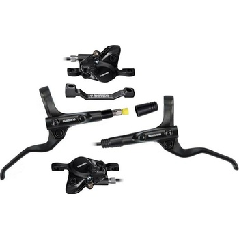 Brzda kotoučová SHIMANO MT201, p+z (1000+1700 mm), adaptér, komplet bez kotoučů