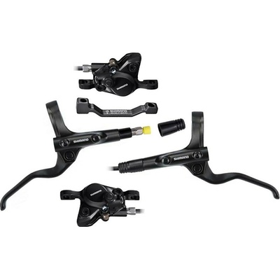 Brzda kotoučová SHIMANO MT201, p+z (1000+1700 mm), adaptér, komplet bez kotoučů