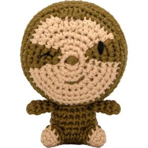 Wild Planet Ръчно плетена играчка Wild Planet - Ленивец, 12 cm (K8689) - baby