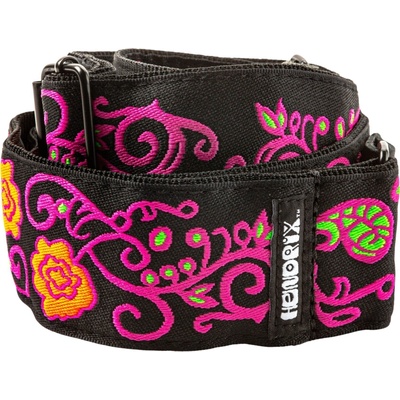 Dunlop JH22 Hendrix Blacklight Monterey Pink Колан за китара (JH22)