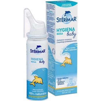 Stérimar baby nosní hygiena nosní mikrosprej s obsahem mořské vody izotonický pro děti od 0 do 3 let, 50 ml
