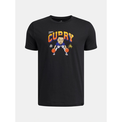 Under Armour Curry Yth Animated Tee čierna