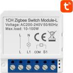 AVATTO Смарт превключвателен модул Zigbee Avatto LZWSM16-W1, без нула, TUYA (LZWSM16-W1)