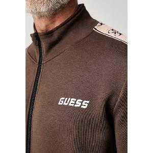 GUESS суичър с цип мъжки с памук MICKEY (Z2YQ10.KB3P2) - answear - 193,43 лв