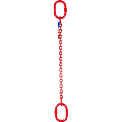 SVX Řetězový závěs oko-oko tř 80 se zkracovačem (1 m, 3159 kg, 10 mm) 1m,3150kg,10mm piros