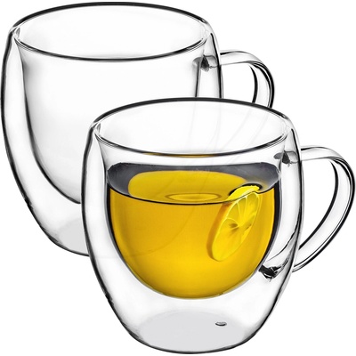 Kadax Sklenice na kávu čaj 6 x 250 ml