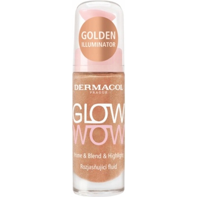 Dermacol Tekutý rozjasňovač Glow Wow Highlighter zlatý 150 g