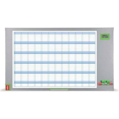 Nobo Tabule magnetická Performance Plus, 1178 x 725 mm plánovací, roční