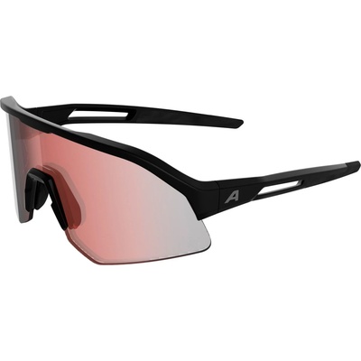 Alpina Очила за колоездене Alpina Sonic HR M QV Mirror Photochromic S1-3 Cycling glasses - Black Matt / QV Rainbow Mirror - размер One Size (205-6914-0111)
