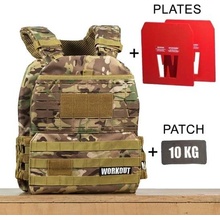Workout Zátěžová vesta 10 kg