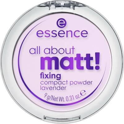 essence Kompaktný púder All About Matt! Lavender Fixing Powder 9 g