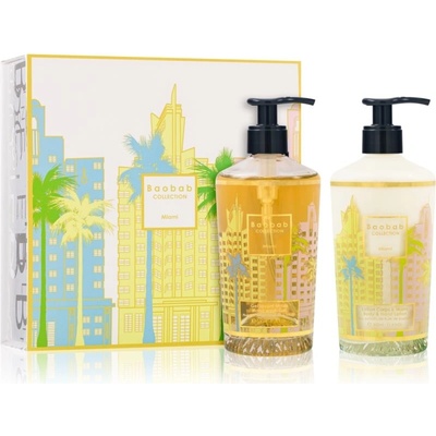 Baobab Body Wellness tekuté mydlo na ruky 350 ml + mlieko na ruky 350 ml