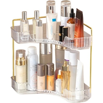 Livefy organizér na kozmetiku Nest zlatý