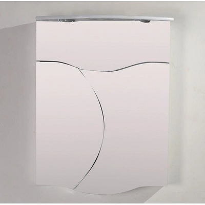 Inter Ceramic Огледален PVC шкаф ICMC 8560 UP, 60x15x80см (8560 UP)