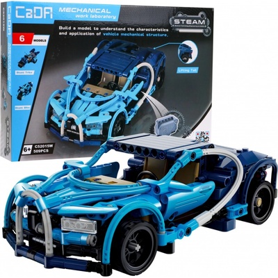 mamido Technická stavebnice sportovní auto 509 ks