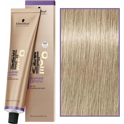 Schwarzkopf Blondme Blonde Lifting color krém ash 60 ml