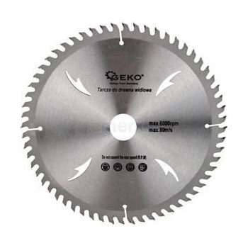 GEKO Kotouč pilový vidiový s otvory, 180x20x60T