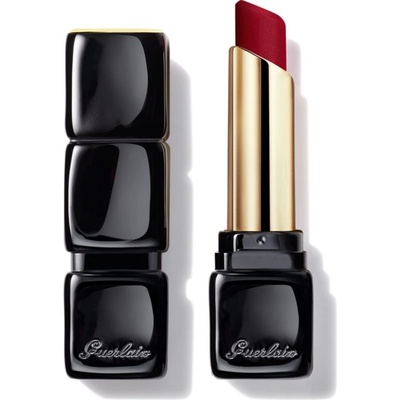 Guerlain KissKiss Tender Matte dlouhotrvající rtěnka s matným efektem 777 Eternal Red 3,5 g