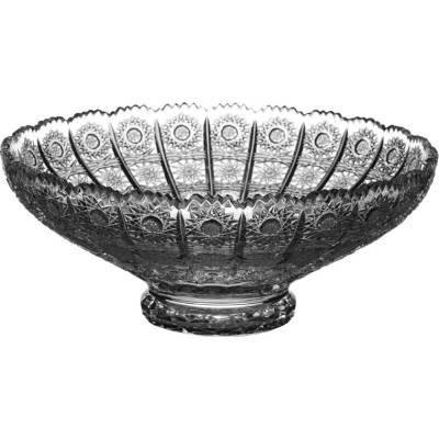 Bohemia Crystal skleněná mísa šál 60552 Bohatý brus Klasik 305 mm