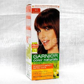 Garnier Color Naturals s dvojitou olivovou starostlivosťou mahagon 4.5