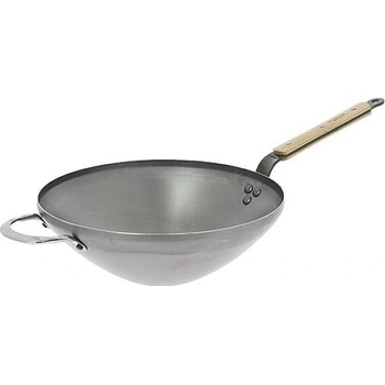 de Buyer WOK pánev WOK MINERAL B BOIS 32 cm