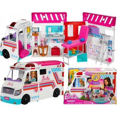 Mattel Barbie Sanitka a klinika 2 v 1 HKT79 – Sleviste.cz