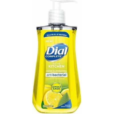 Dial Циферблат Антибактериална кухня Лимон и градински чай Течен сапун За ръце 221 ml