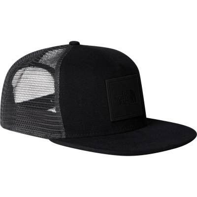 The North Face Мъжка шапка с козирка The north face Jimmy Chin Half Dome Trucker Cap - TNF Black / Leather Patch - размер One Size (904-3274-0311)