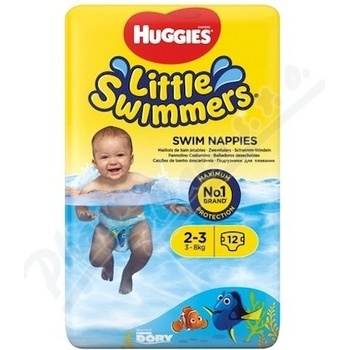 Huggies Little Swimmers 2-3/3-8 kg 12 ks