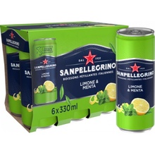 San Pellegrino Limone & menta 6 x 330 ml