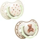 LOVI Teddy Love биберон 6-18m 2 бр