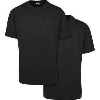 Urban Classics Комплект два броя тениски в черно Urban ClassicsUB-PP1778-03169 - Черен, размер XS