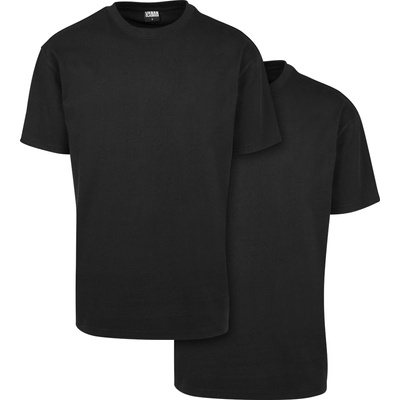 Urban Classics Комплект два броя тениски в черно Urban ClassicsUB-PP1778-03169 - Черен, размер XS