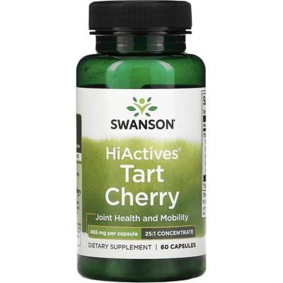 Swanson HiActives Tart Cherry 465 mg 60 kapsúl