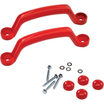 KAXL Plastová madla, úchyty - 2ks na dětské hřiště Zelená