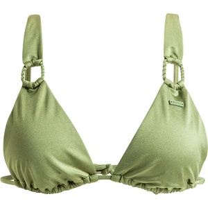 Roxy Дамско бикини горнище Roxy Women's Brilho Elongated Triangle Bikini top - Loden Green - размер XXL (150-4890-0116)