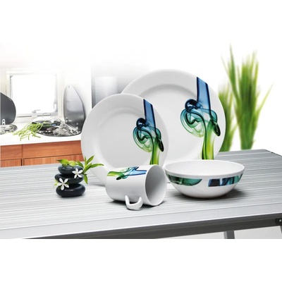 Camp4 Комплект меламинов комплект за хранене Camp4 Lucca - За 4 човека (91711)