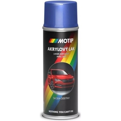 MOTIP Škoda modrá race metalická 200ml