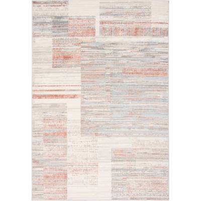 Modern Rugs Ombre G498C White / Salmon